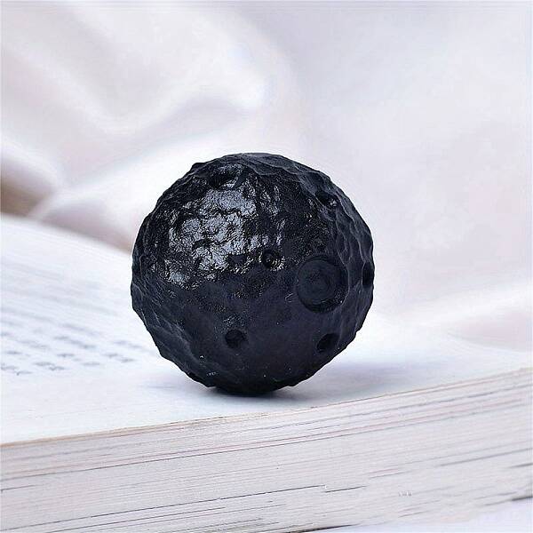 Moon Meteorite Natural Obsidian Crystal Ball