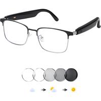 Smart Bluetooth Glasses for Women & Men – Polarized Color-Changing Lenses with Anti-Blue Light | Open-Ear Speakers & Mic fo...