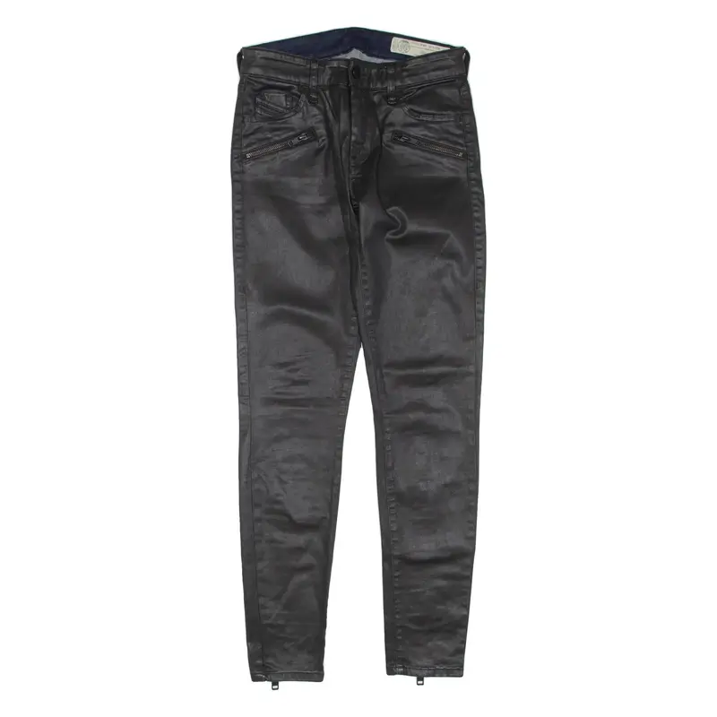 DIESEL Womens Trousers Black Regular Skinny W26 L29