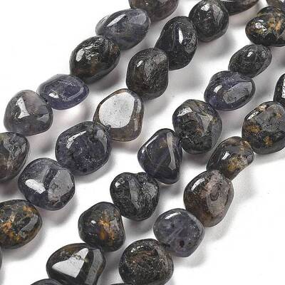 Natural Iolite Beads Strands