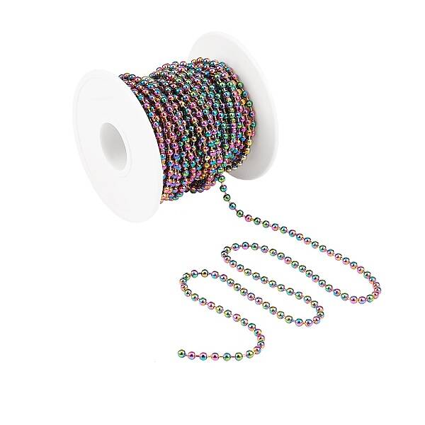 Ion Plating(IP) 304 Stainless Steel Ball Chains