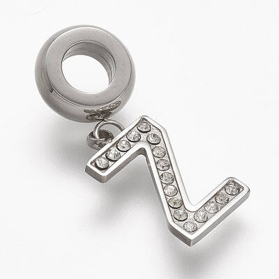 304 Stainless Steel European Dangle Charms