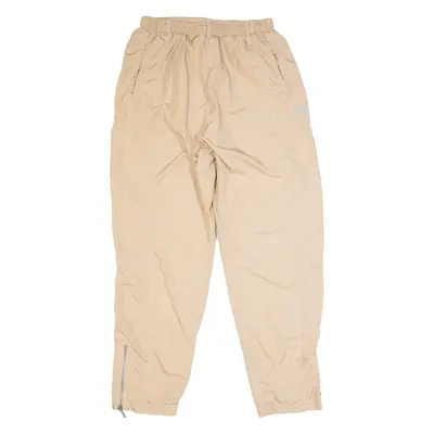 REEBOK Womens Track Pants Beige 90s Straight XL W28 L29