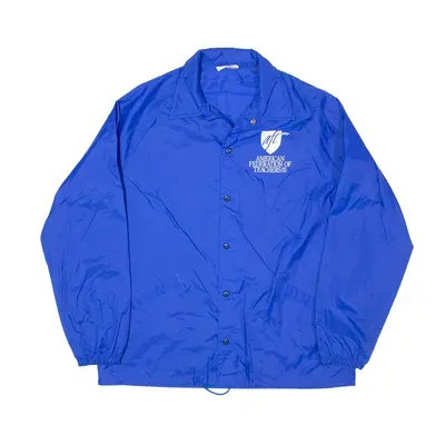 KING LOUIE Coach Jacket Blue 90s Mens L