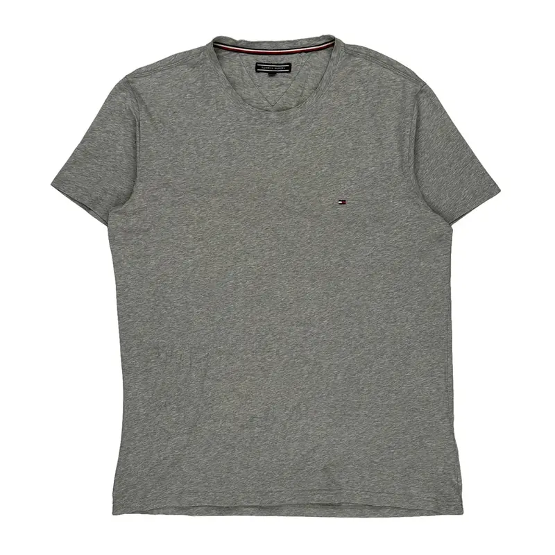 Tommy Hilfiger T-Shirt - XL Grey Cotton Blend