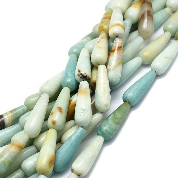 Natural Flower Amazonite Beads Strands