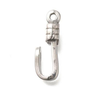 Anti-Tarnish 304 Stainless Steel Hook Clasps