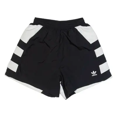 ADIDAS Womens Sports Shorts Black Relaxed UK 6 W24