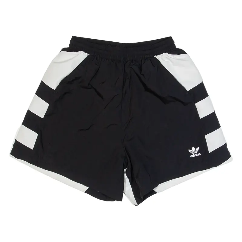 ADIDAS Womens Sports Shorts Black Relaxed UK 6 W24