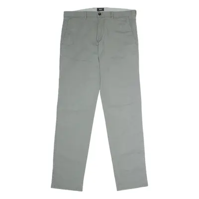 BOSS HUGO BOSS Crigan Stretch Chino Mens Trousers Grey Regular Straight W32 L34