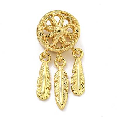 Rack Plating Brass Dangle Charms