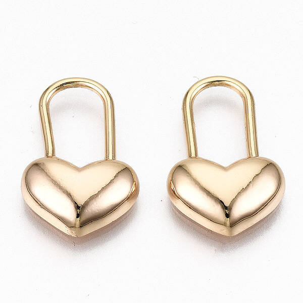 Brass Padlock Pendants