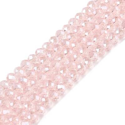 Electroplate Glass Beads Strands