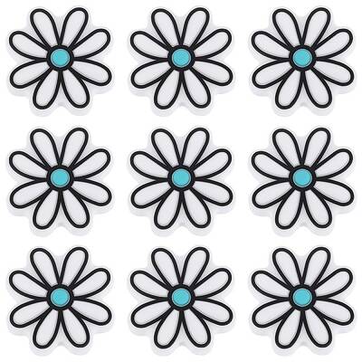 12Pcs Silicone Focal Beads
