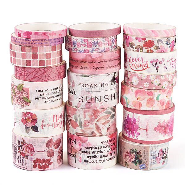 20pcs 5 Styles Scrapbooking Stickers