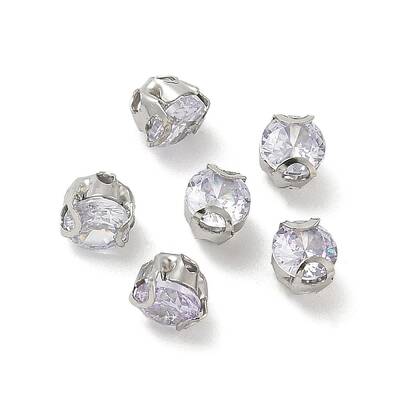 Round Stainless Steel Prong Settings