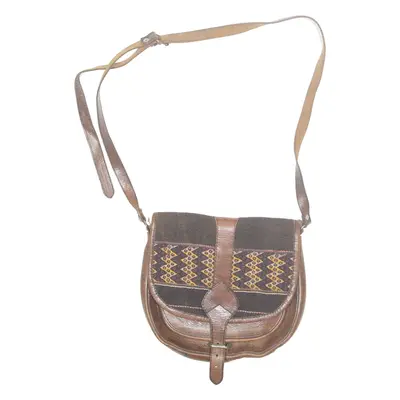 Womens Shoulder Bag Brown Leather