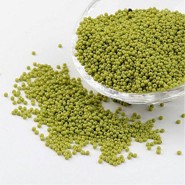 12/0 Grade A Baking Paint Glass Seed Spacer Beads