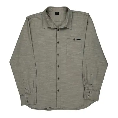 Oakley Shirt - XL Grey Cotton Blend