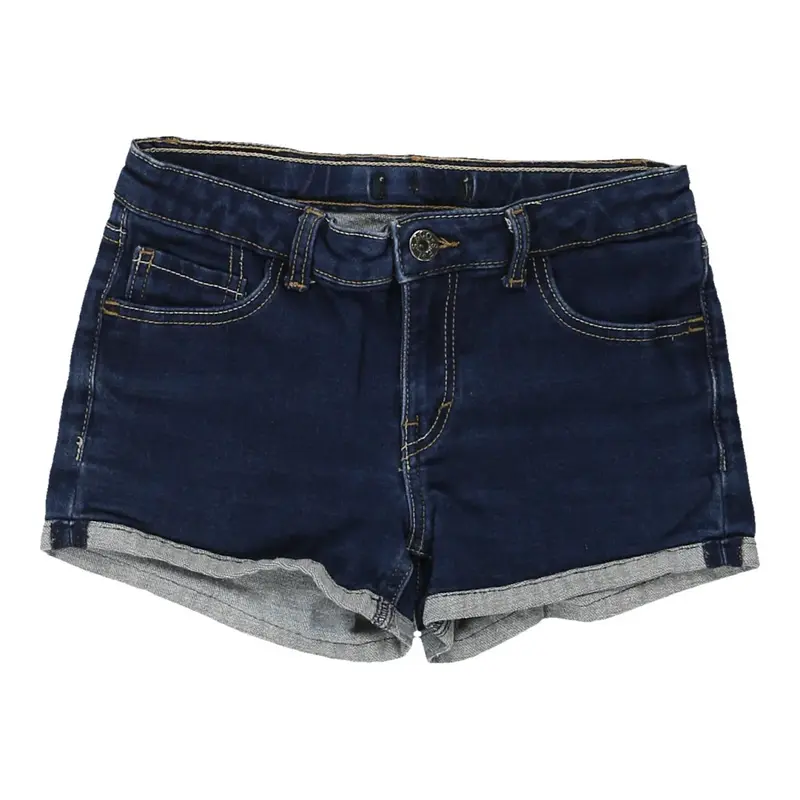 Age 8 Levis Denim Shorts - 24W 2L Dark Wash Cotton