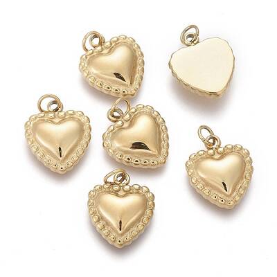 Ion Plating(IP) 304 Stainless Steel Charms