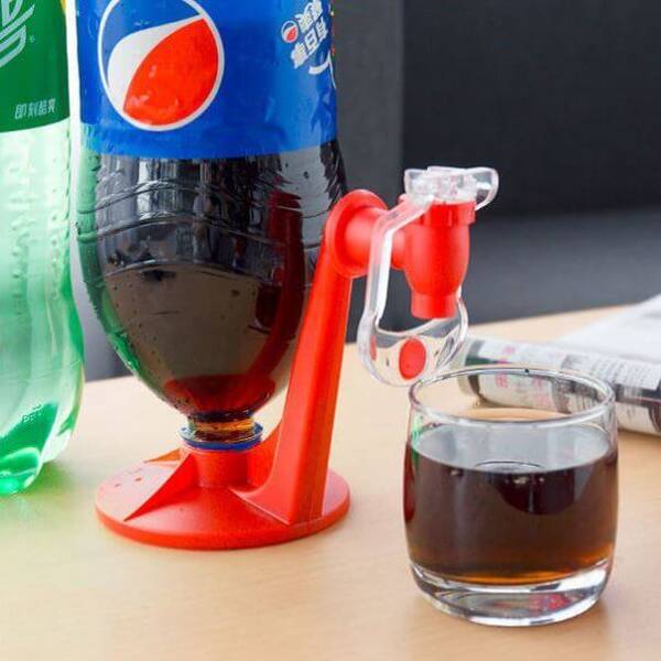 Water Jug Soda Beverage Dispenser Bottle Coke Upside Down Drinking Water Distributeur Gadget Party Home Bar Kitchen Gadget | ...