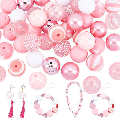 1 Set Opaque Acrylic Beads Set