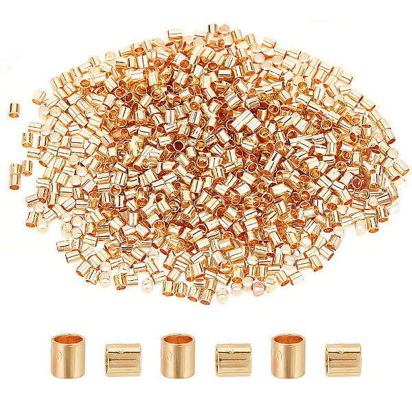 Brass Crimp Beads