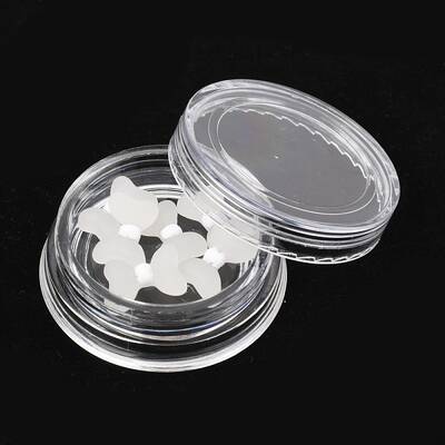 Frosted Plastic Cabochons Nail