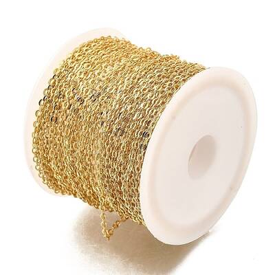 Rack Plating Brass Cable Chains