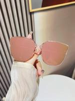 Unisex Vintage Glasses, Trendy Casual Oversized Glasses for Everyday Use, Fashion Accessories for Outdoor Activities