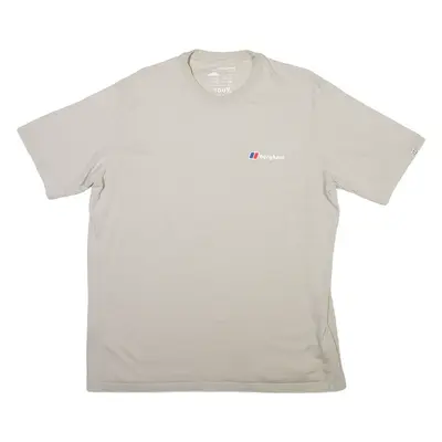 THE NORTH FACE Mens T-Shirt Beige 2XL