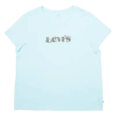 LEVI'S Womens T-Shirt Blue 2XL