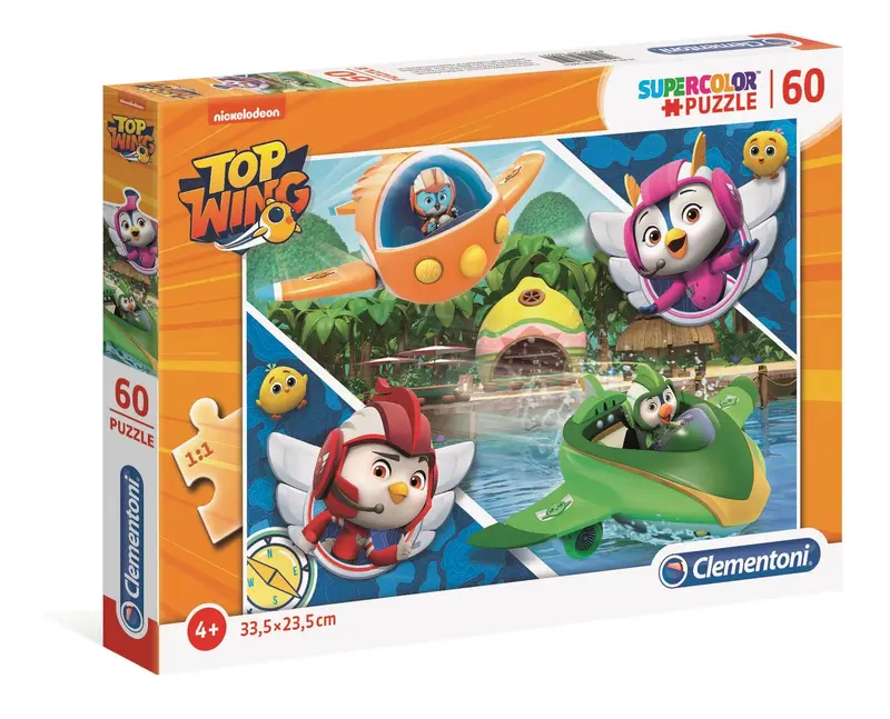 Clementoni Supercolor Top Wing Puzzle Unisex 4+ anni giocattolo 60 pezzi