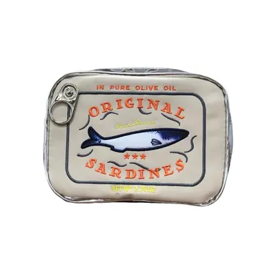 Sardine Pattern Storage Bag, 1/5 Counts Cute Makeup Bag, Creative and Convenient Cosmetic Bag for Men and Women