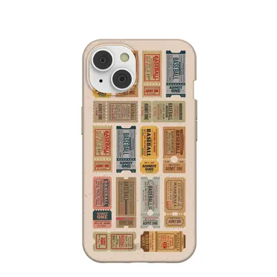 Seashell Baseball Time iPhone 14/16e Case