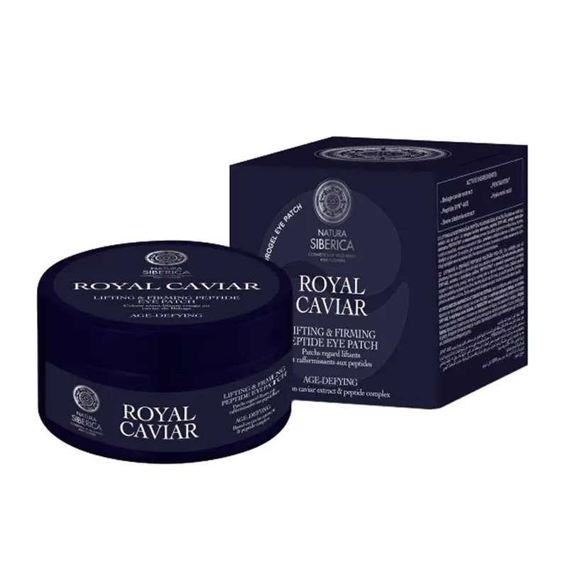 Trattamento contorno occhi Natura Siberica Royal Caviar Peptide Patch 60 unità