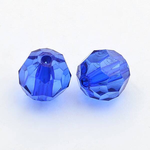 Transparent Acrylic Beads