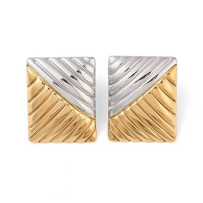 304 Stainless Steel Stud Earrings for Women