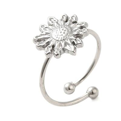 Non-Tarnish 304 Stainless Steel Open Cuff Ring