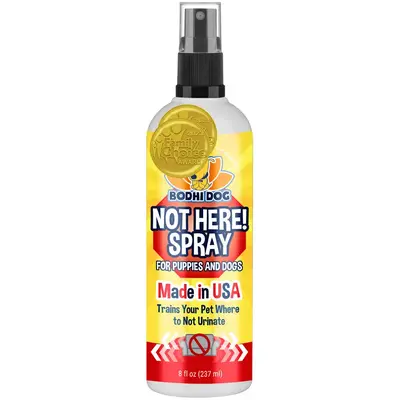 Bodhi Dog Not Here! Spray | Trains Your Pet Where Not to Urinate | Training Corrector for Puppies & Dogs | No More Marking | ...
