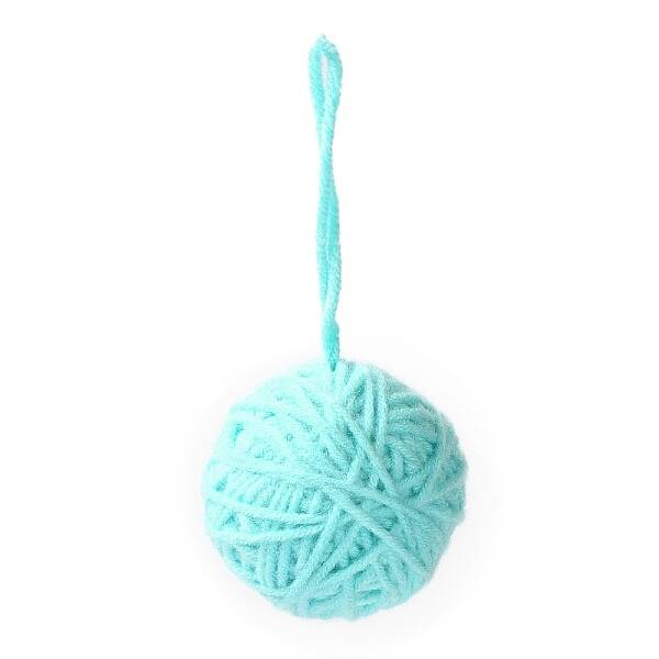 Yarn Knitted Christmas Ball Ornaments