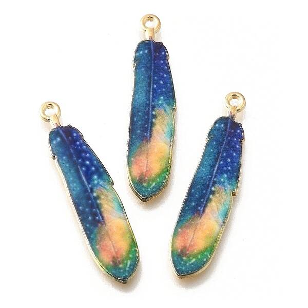 Alloy Enamel Pendants
