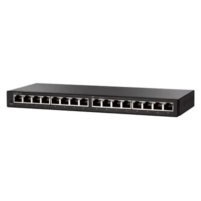 SG95-16-SG Cisco 95 SG95-16 16 x Ports 10/100/1000Base-T Layer 2 Unmanaged Gigabit Ethernet Network Switch
