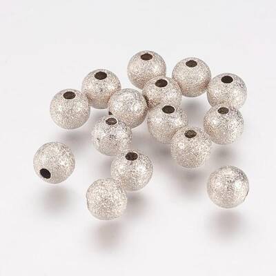 Brass Textured Beads