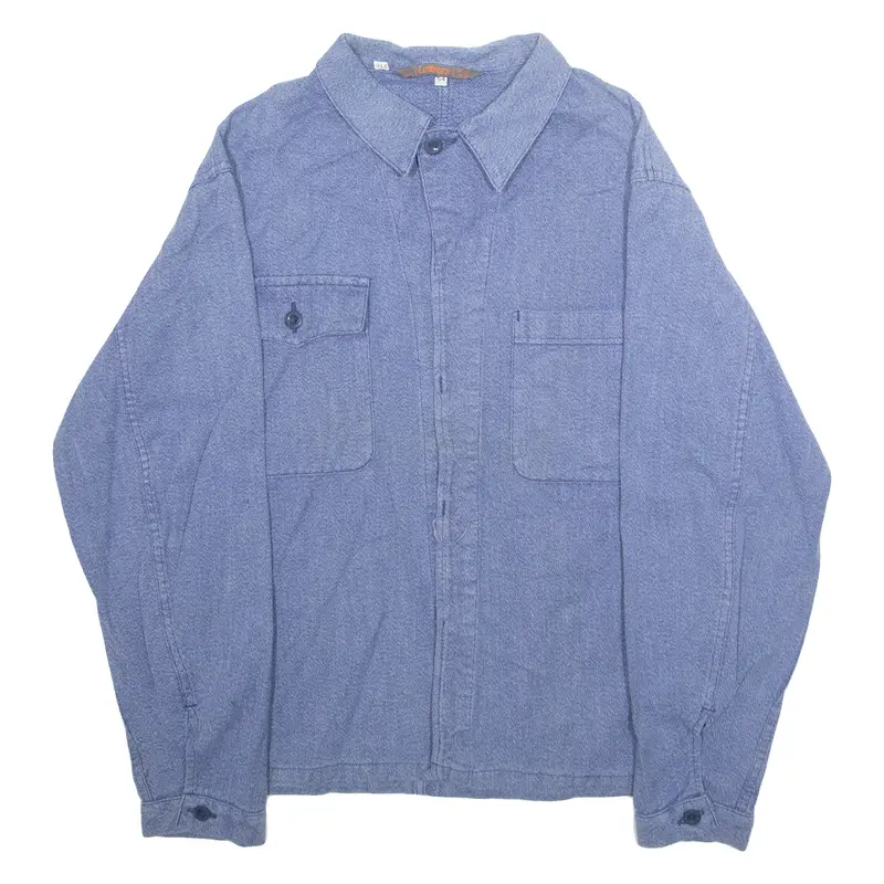 LUTTEURS Mens Jacket Blue L