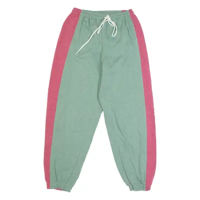 ESSE ZETA Mens Joggers Green Tapered S W26 L27