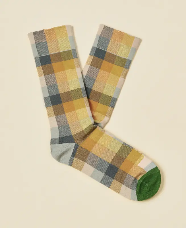 Women's Multi Colors Carreaux Socks