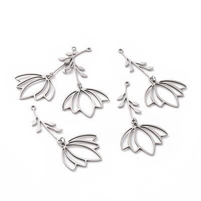 Non-Tarnish 201 Stainless Steel Big Pendants