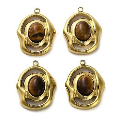 Natural Tiger Eye Pendants